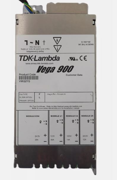 TDK-Lambda Power Supply Vega 900