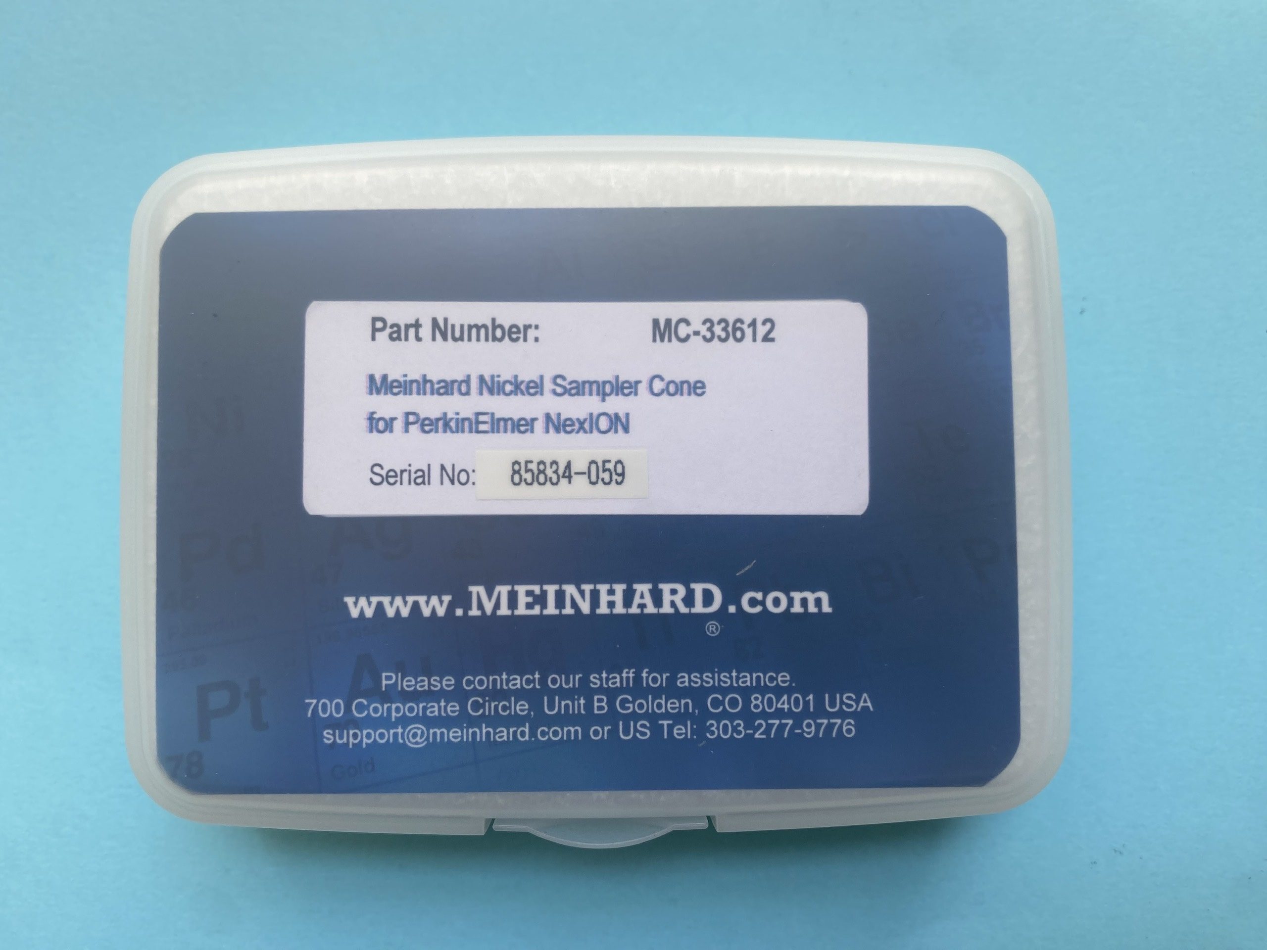 Meinhard Nickel Sampler Cone for NexION ICPMS - Hình ảnh 2