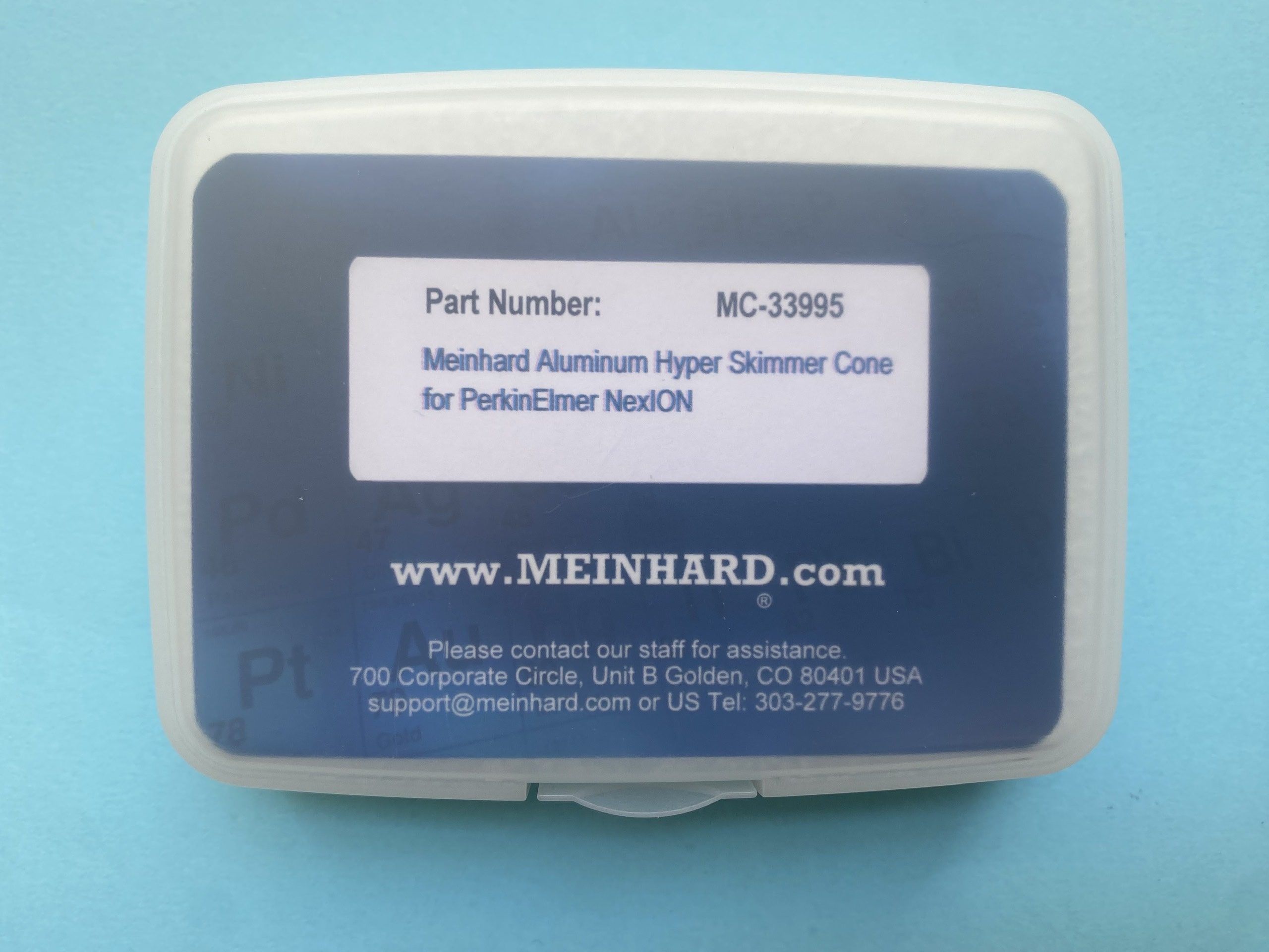 Meinhard Aluminum Hyper Skimmer Cone for NexION ICPMS - Hình ảnh 2