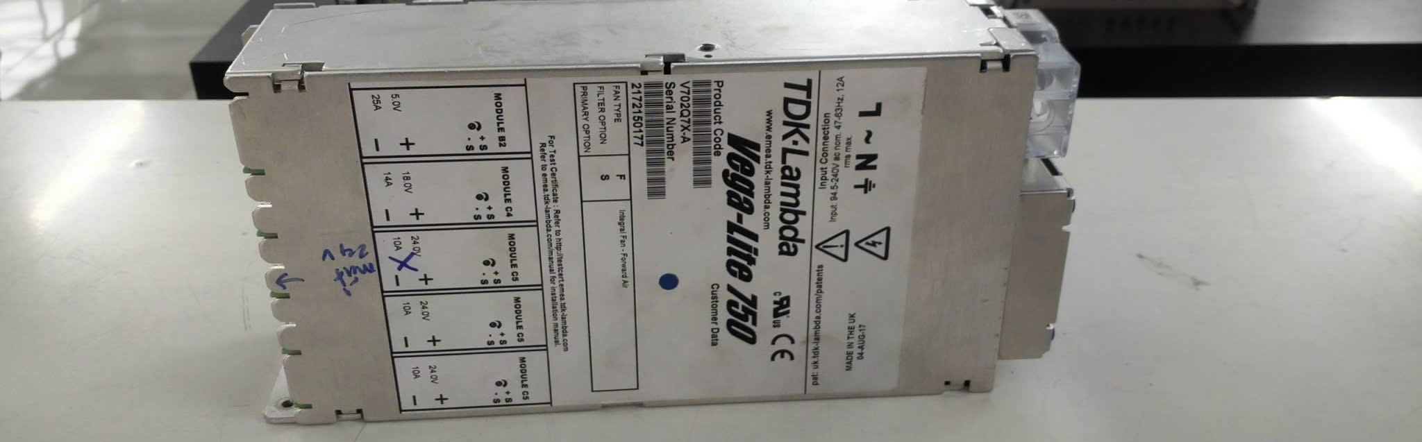 Sửa chữa bo nguồn TDK-Lambda Vega 750